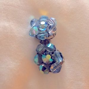 Vintage 1960s clip earrings